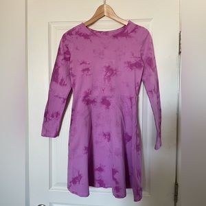 Gap kids two tone purple dress